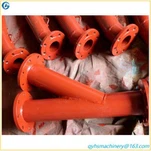 Wear Abrasioun resistent Alumina Keramik Pipe bond Elbow